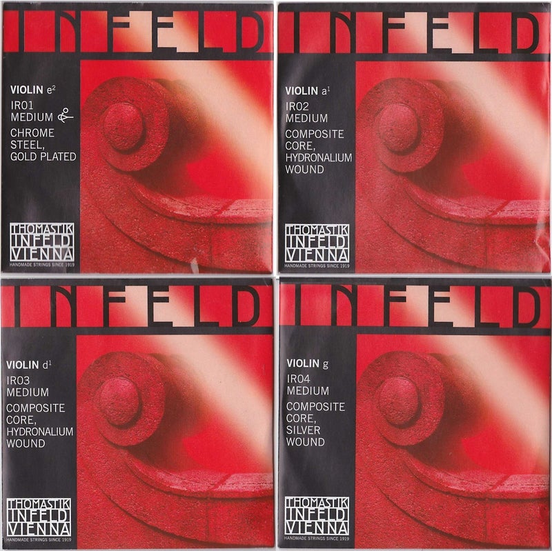 Thomastik-Infeld IR100 Infeld Red Violin Strings Set 4/4 Size - Image 2